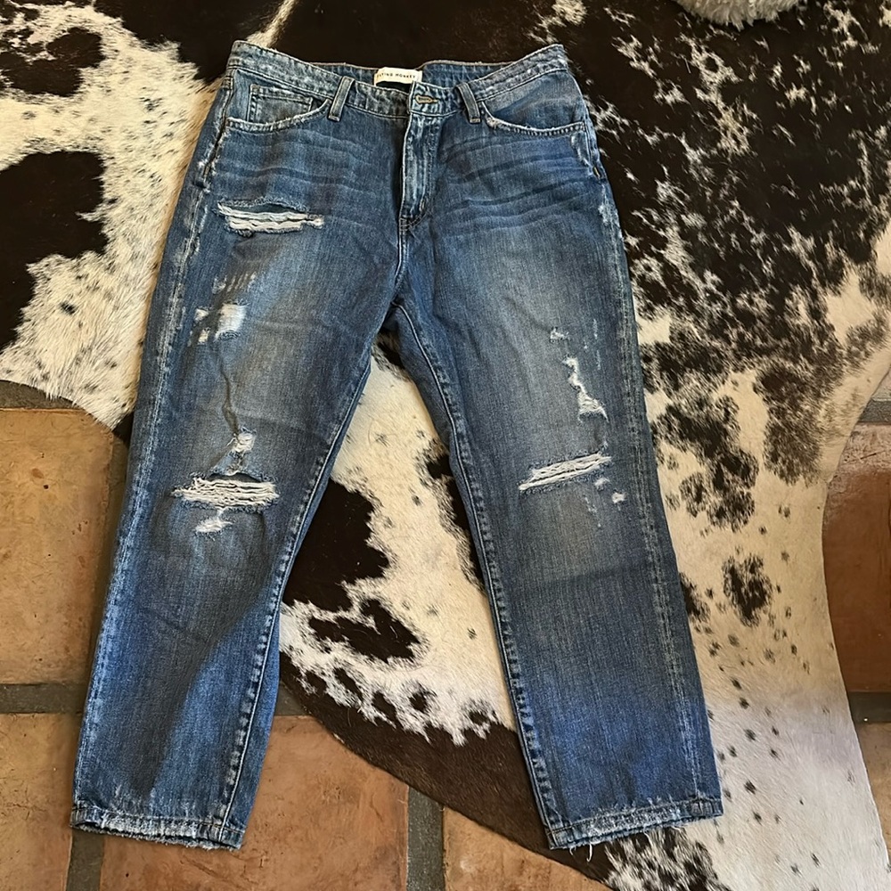Flying monkey boyfriend jeans